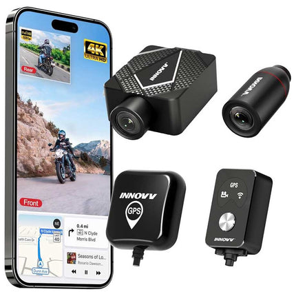 <tc>Innovv K5 2CH Dual True 4K Wifi GPS Moto dashcam</tc>