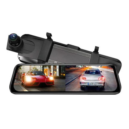 AZDome AR09 QuadHD 2CH Full Mirror Wifi Touch dashcam