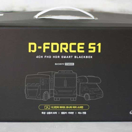 Gnet D-Force S1 4CH Wifi GPS Cloud 128gb dashcam