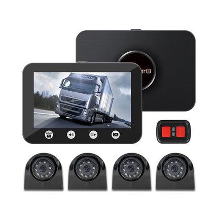 <tc>Motocam C4.3 4CH VGA dashcam para camión</tc>