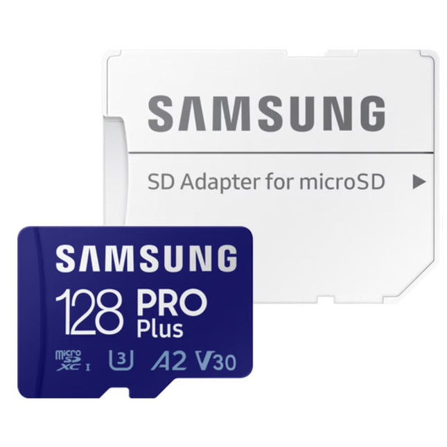 Tarjeta Samsung Pro Plus 128gb Micro SDXC U3 V30 A2