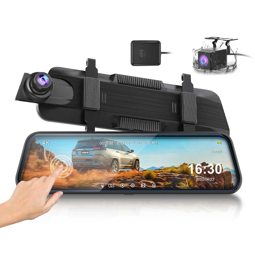 <tc>ThiEye Carview 4 4K Full mirror GPS dashcam retrovisor interior</tc>