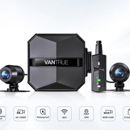 <tc>Vantrue F1 4K Dual Wifi GPS Moto dashcam</tc>