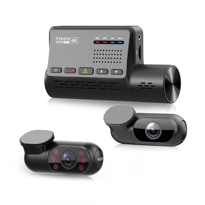 Viofo A139 Pro 3CH 4K Wifi GPS dashcam